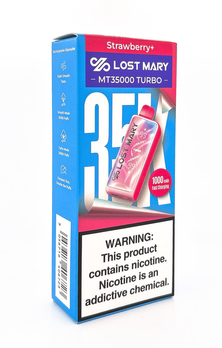 LOST MARY MT35000 DISPOSABLE / STRAWBERRY / 50MG / 18ML / 35K PUFFS