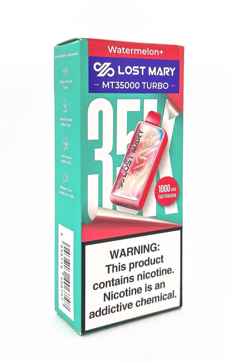 LOST MARY MT35000 DISPOSABLE / WATERMELON / 50MG / 18ML / 35K PUFFS