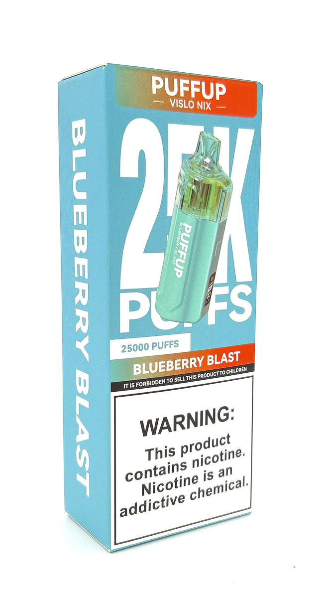 PUFFUP VISLO NIX DISPOSABLE / BLUEBERRY BLAST / 50MG / 15ML / 25KPUFFS