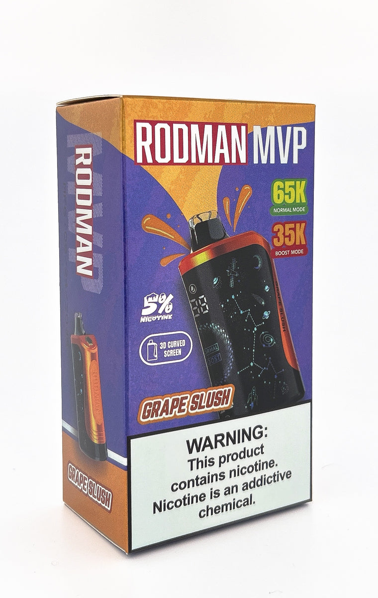 RODMAN MVP 65K DISPOSABLE / GRAPE SLUSH / 50MG / 18ML