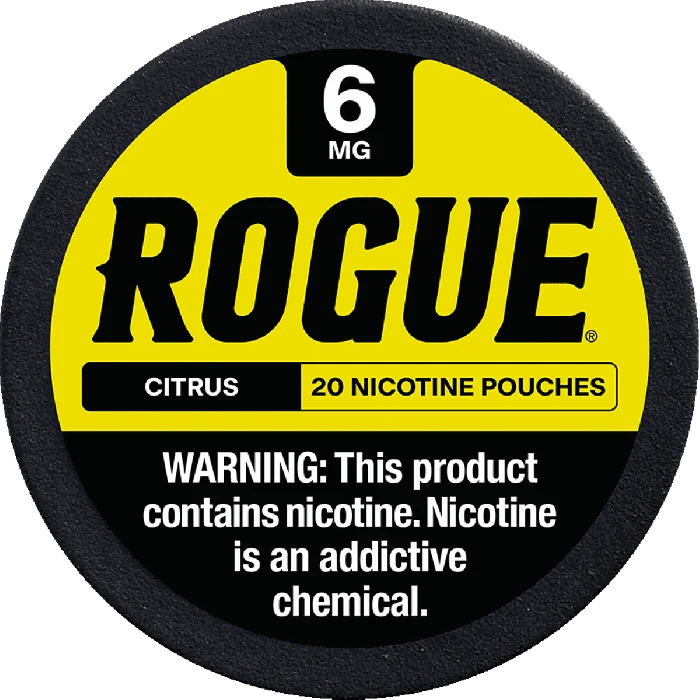 ROGUE POUCHES / CITRUS / 06MG / 20PCS