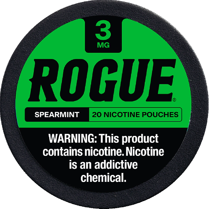ROGUE POUCHES / SPEARMINT / 03MG / 20PCS