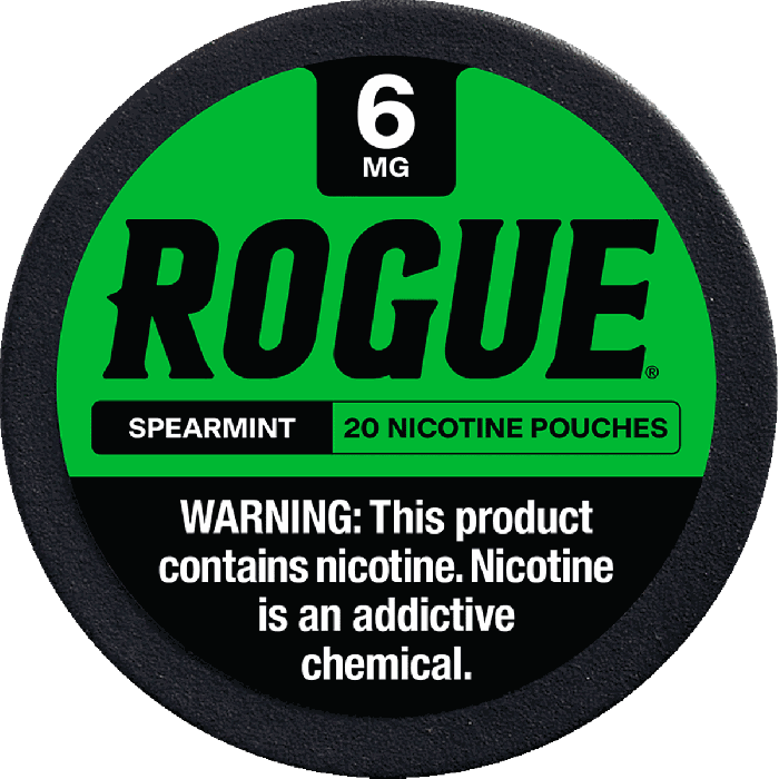ROGUE POUCHES / SPEARMINT / 06MG / 20PCS
