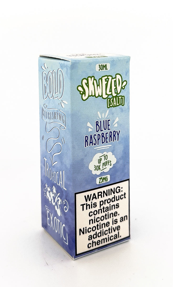 SKWEZED E-LIQUID SALT / BLUE RASPBERRY / 25MG / 30ML
