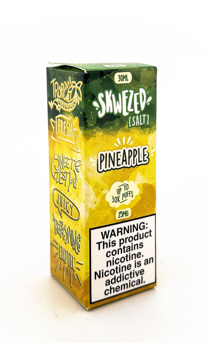 SKWEZED E-LIQUID SALT / PINEAPPLE / 25MG / 30ML