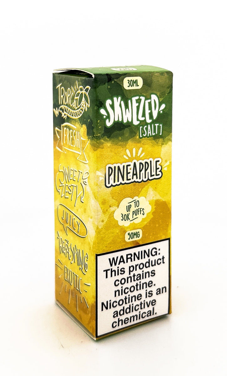 SKWEZED E-LIQUID SALT / PINEAPPLE / 50MG / 30ML
