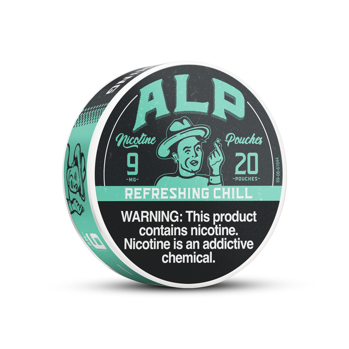 ALP NICOTINE POUCHES / REFRESHING CHILL / 09MG / 20PCS