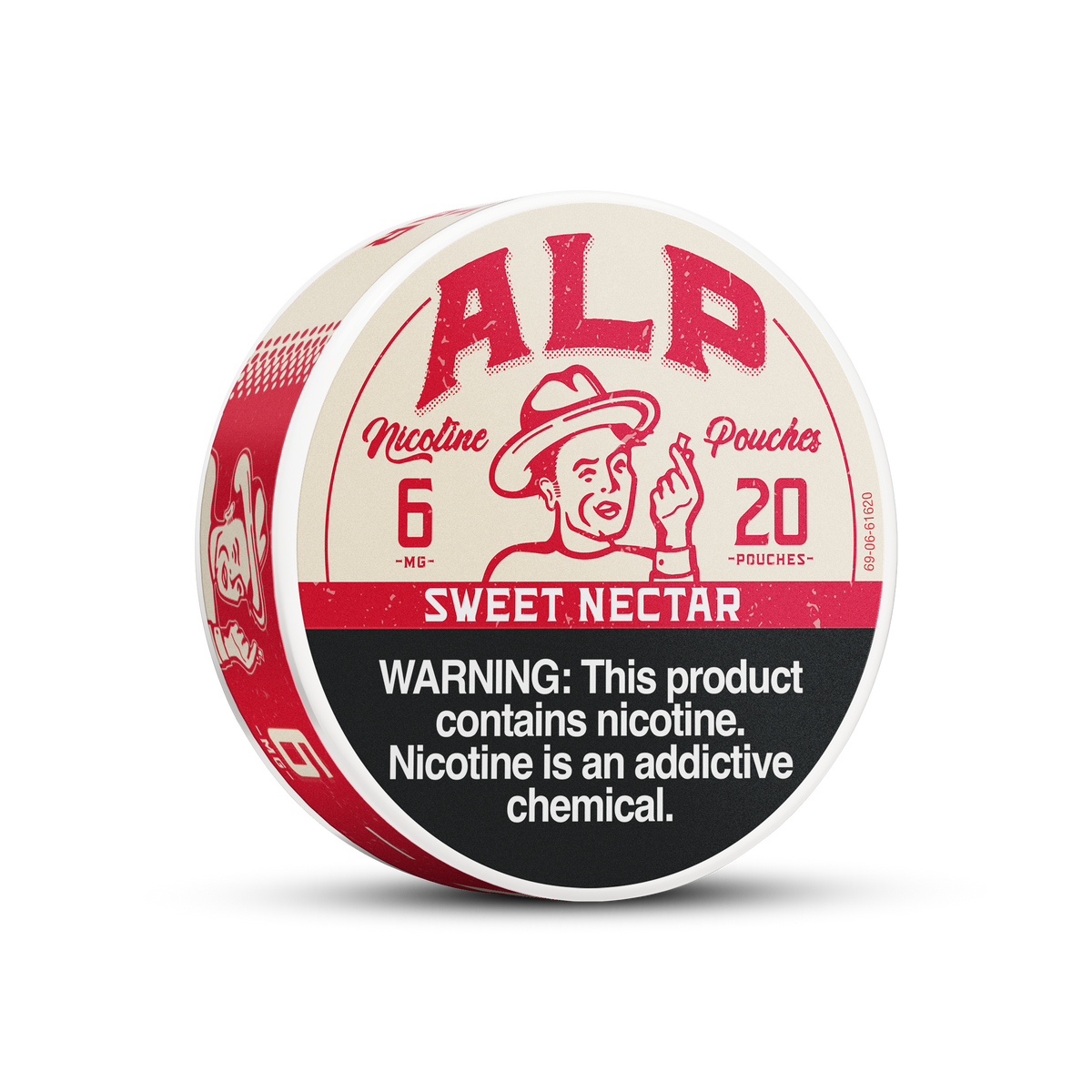 ALP NICOTINE POUCHES / SWEET NECTAR / 06MG / 20PCS