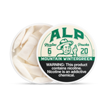 ALP NICOTINE POUCHES / MOUNTAIN WINTERGREEN / 06MG / 20PCS