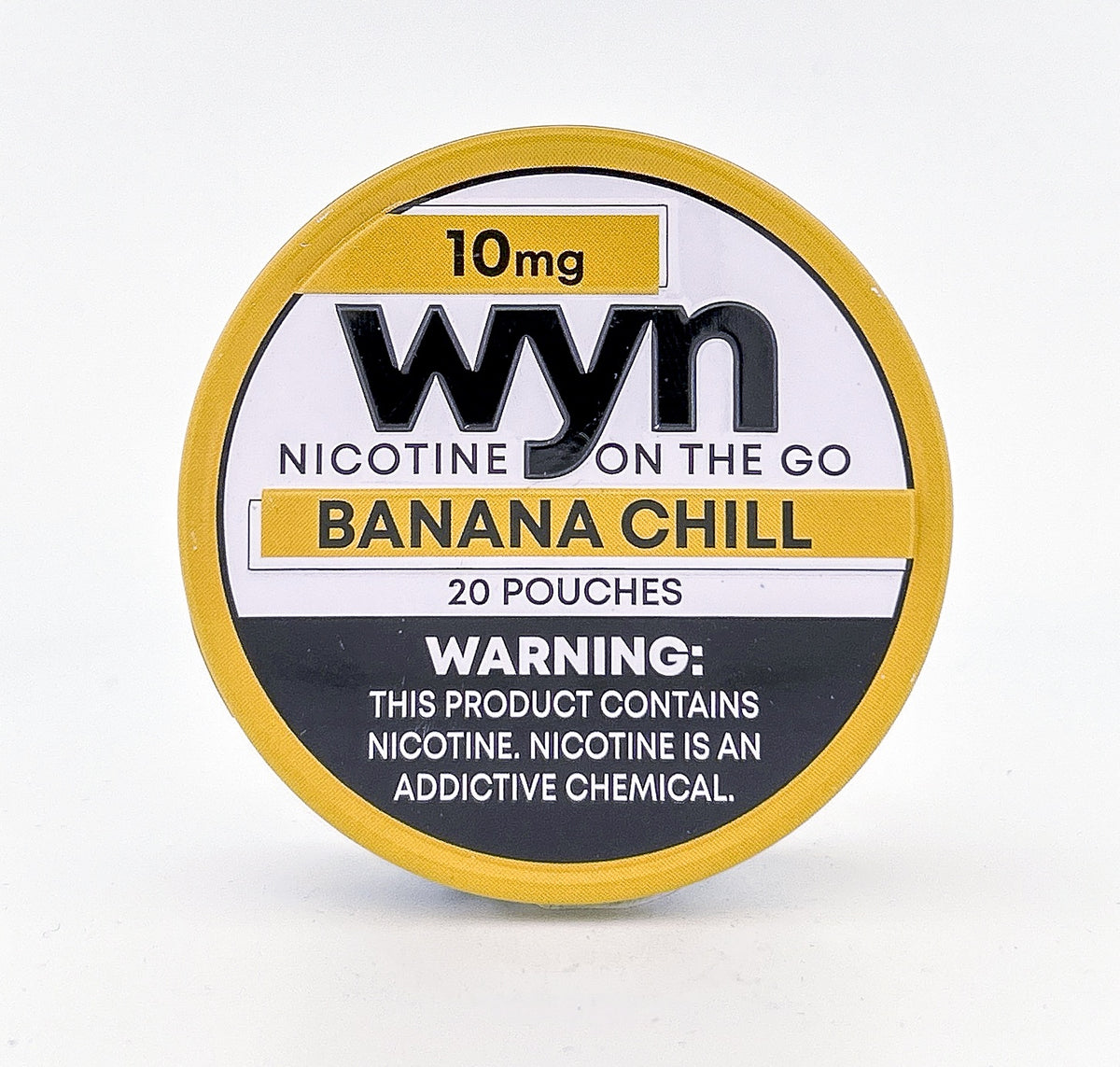 WYN NICOTINE POUCHES / BANANA CHILL / 10MG / 20PCS