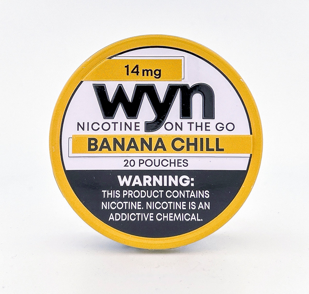 WYN NICOTINE POUCHES / BANANA CHILL / 14MG / 20PCS