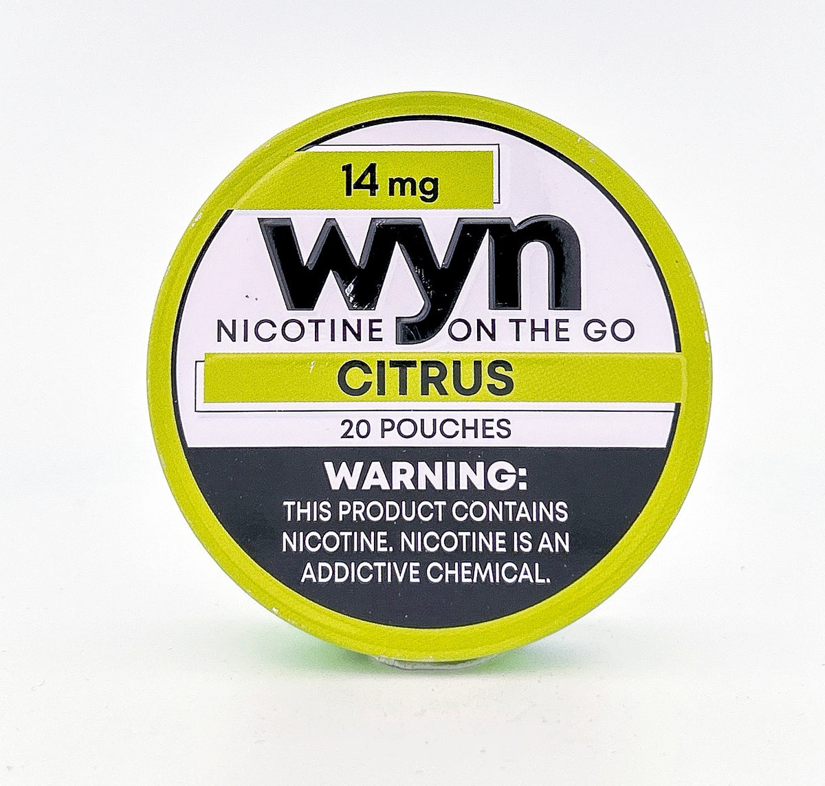 WYN NICOTINE POUCHES / CITRUS / 14MG / 20PCS