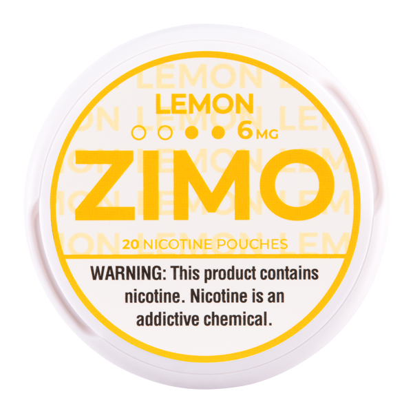 ZIMO POUCHES / LEMON / 06MG / 20PCS