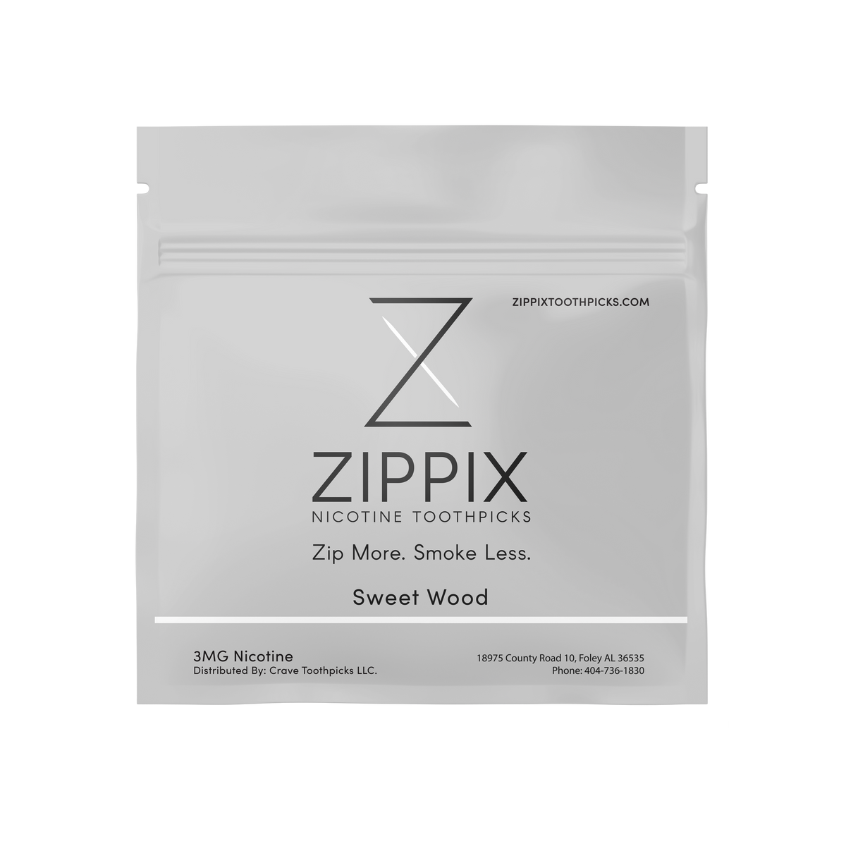 ZIPPIX NICOTINE TOOTHPICKS / SWEET WOOD / 03MG / 20PCS