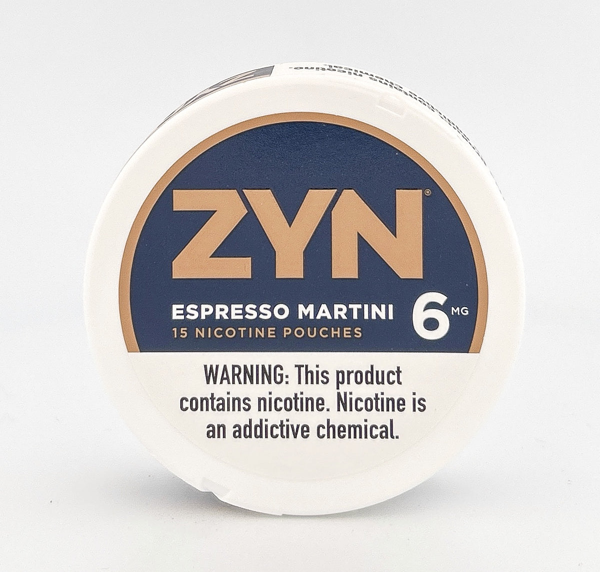 ZYN NICOTINE POUCHES / ESPRESSO MARTINI / 06MG / 15PCS