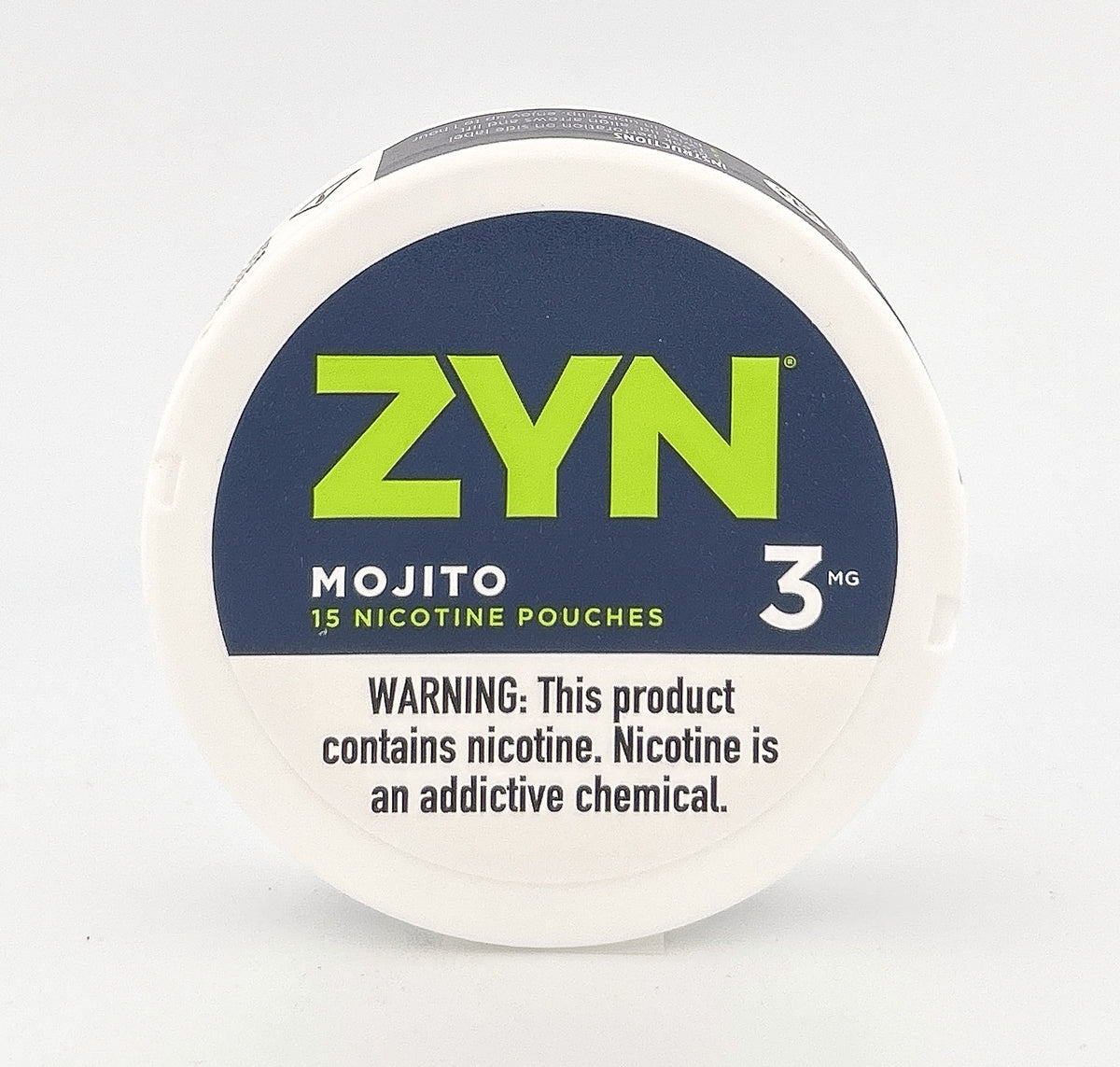 ZYN NICOTINE POUCHES / MOJITO / 03MG / 15PCS