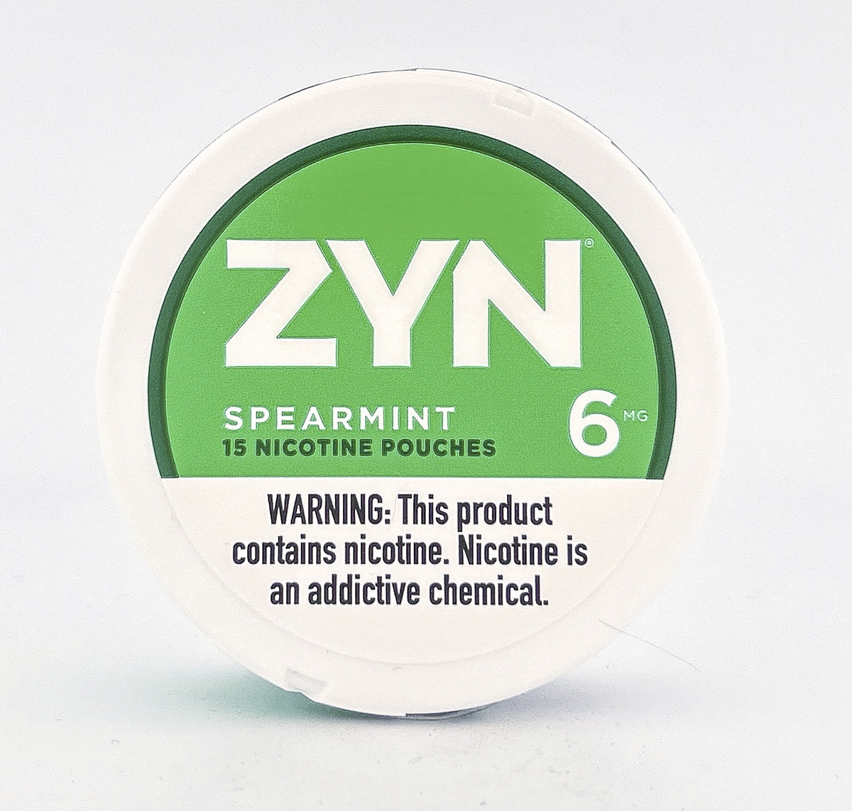 ZYN NICOTINE POUCHES / SPEARMINT / 06MG / 15PCS